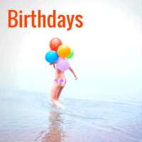 Birthday labels