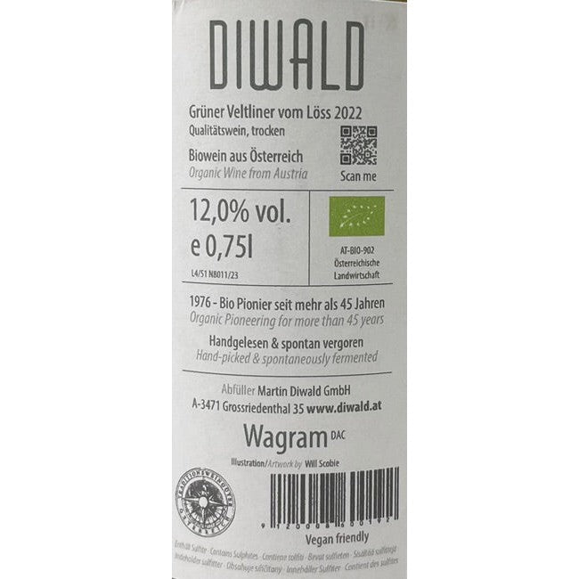 Bioweingut Diwald, Grüner Veltliner vom Löss 2024