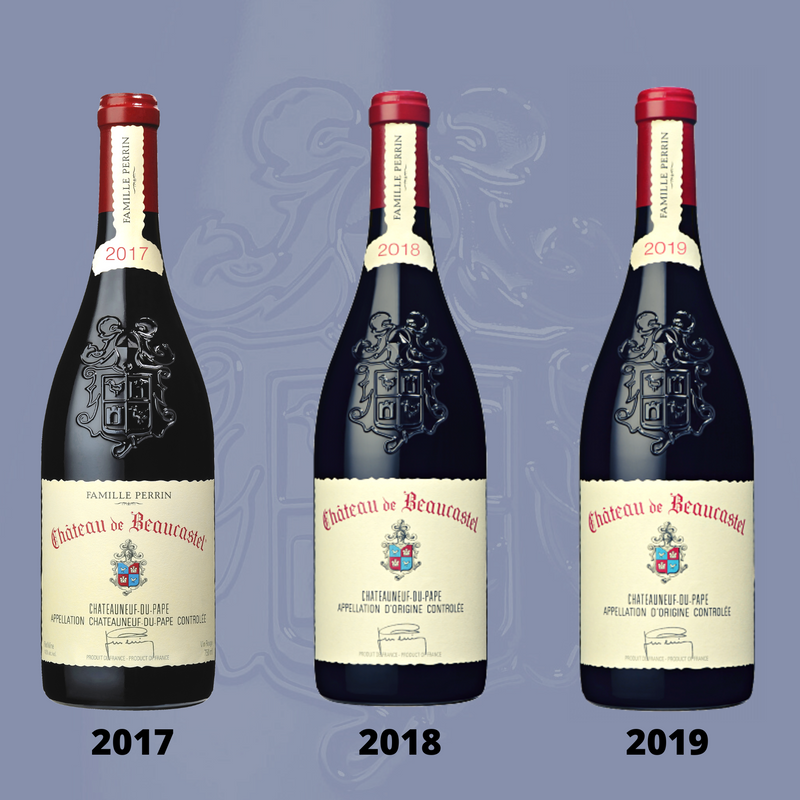 Château de Beaucastel Rouge: the collection 2017–2019