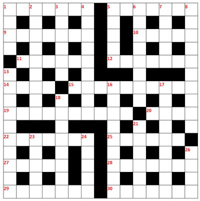 Christmas Crossword 2017