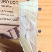 Wooden wine boxes