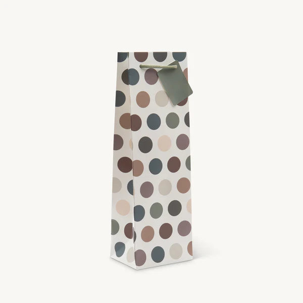 1 Bottle Bag - Autumnal Dots