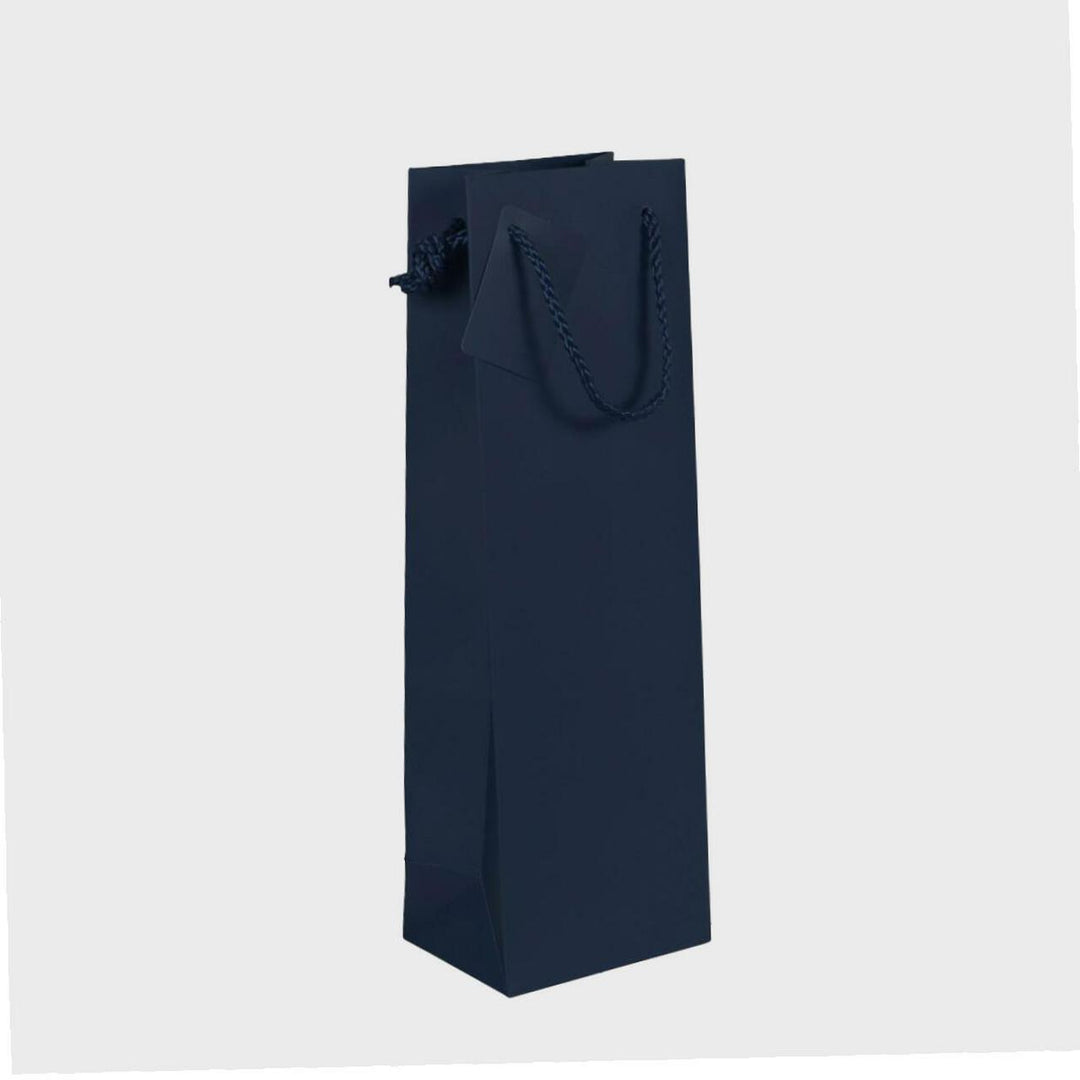 1 Bottle Bag - Navy Blue-WBC-Bubble Brothers