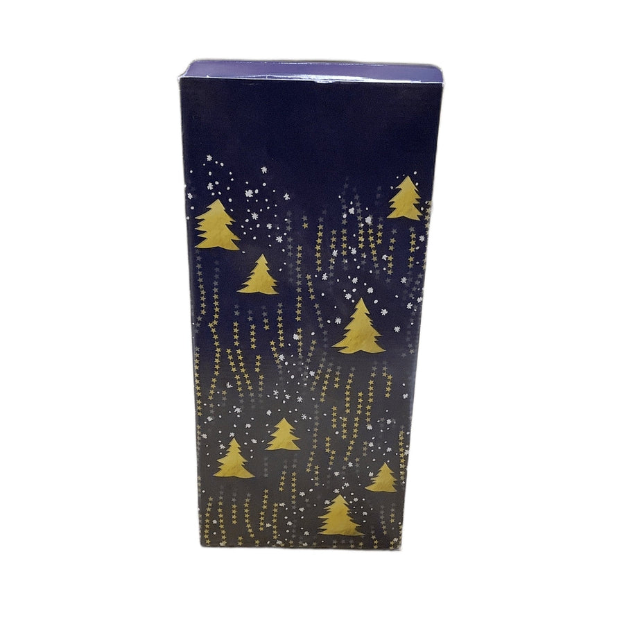2 Bottle Carton - dark blue with trees-Karwig-Bubble Brothers