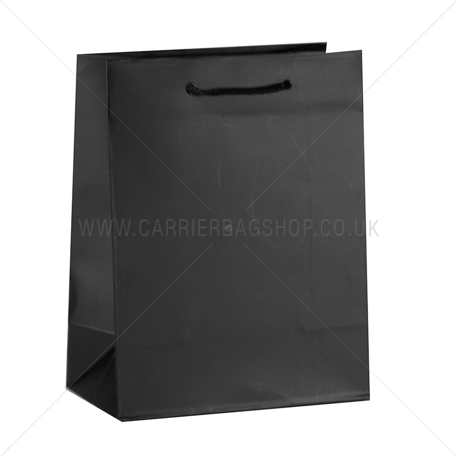 2 Bottle Gift Bag - Black-WBC-Bubble Brothers