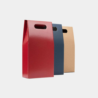 2 Bottle Gift Carton - Navy Blue-Bubble Brothers