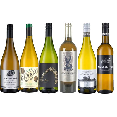 mixed case of white wines