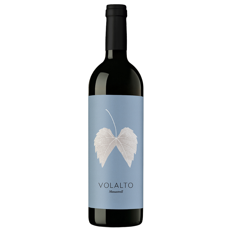 A bottle of Volalto Monastrell red wine from Altamente winery