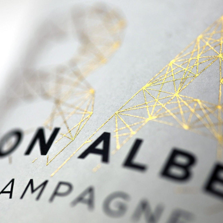Baron Albert, Champagne Brut Custom Label L'Universelle NV