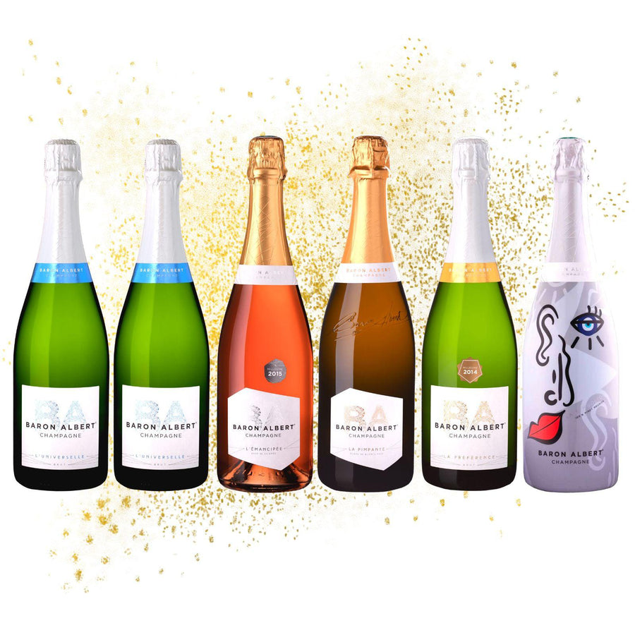 Baron Albert champagne selection