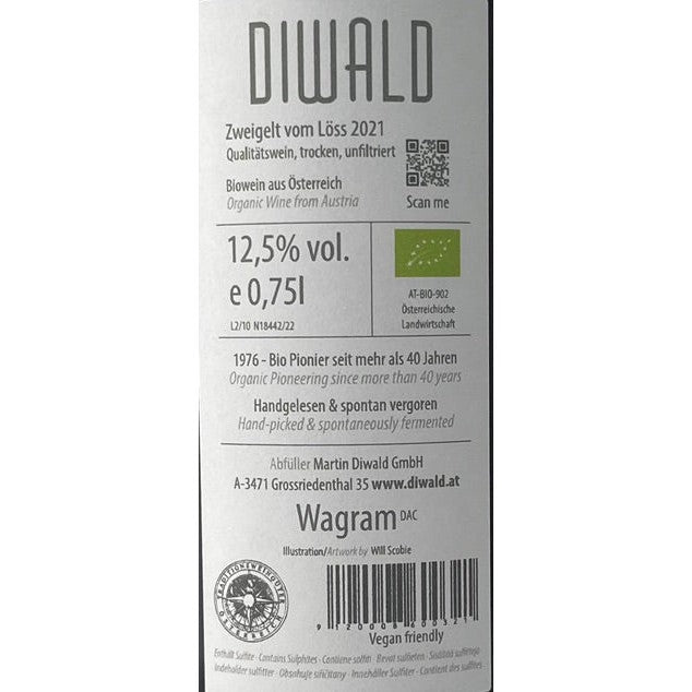 Bioweingut Diwald, Zweigelt vom Löss 2021-Bubble Brothers