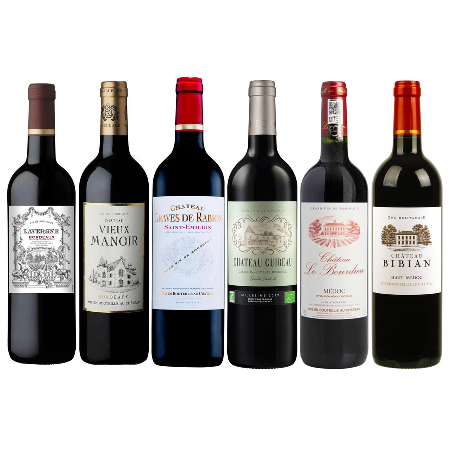 Bordeaux mixed case