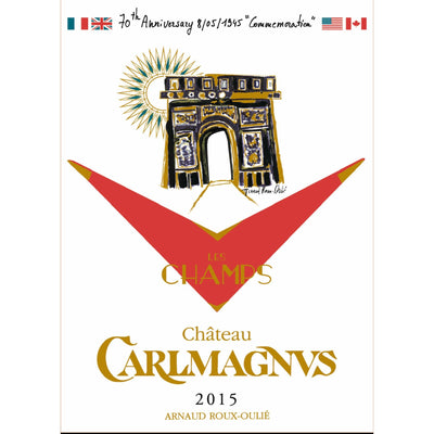 Château Carlmagnus, Fronsac vertical 6-bottle gift set MV-Bubble Brothers