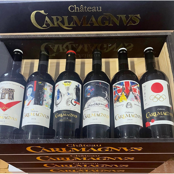 Château Carlmagnus, Fronsac vertical 6-bottle gift set MV