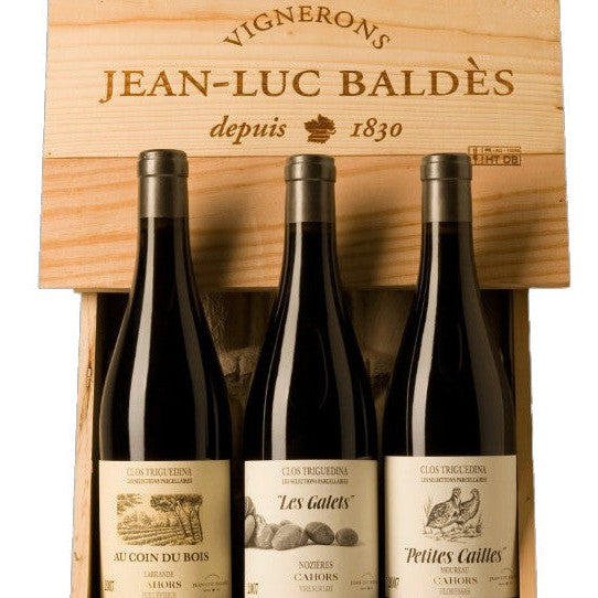 Clos Triguedina, Cahors La Trilogie 3-bottle gift set 2011-Bubble Brothers