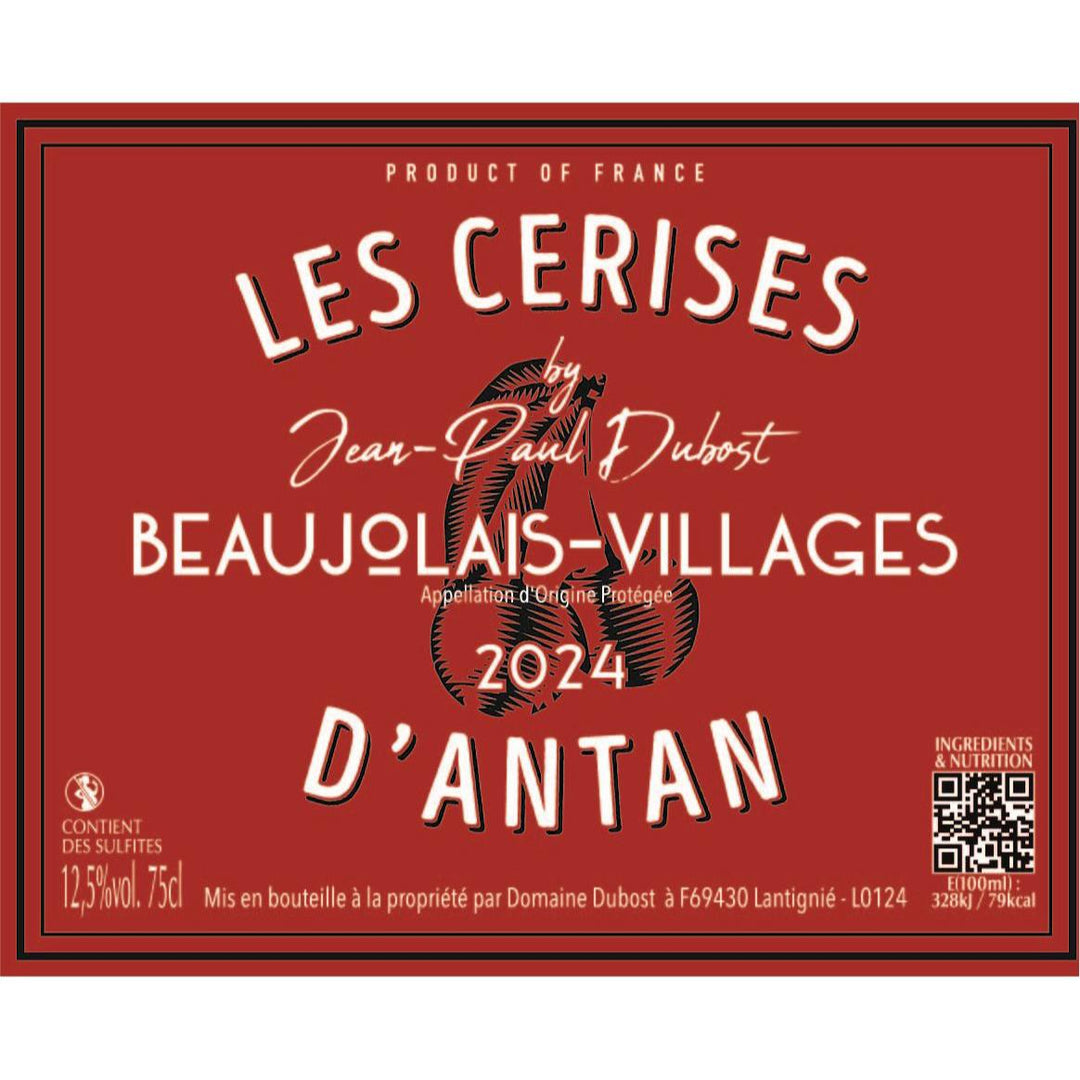 Domaine Dubost, Beaujolais-Villages 'Les Cerises d'Antan' 2024