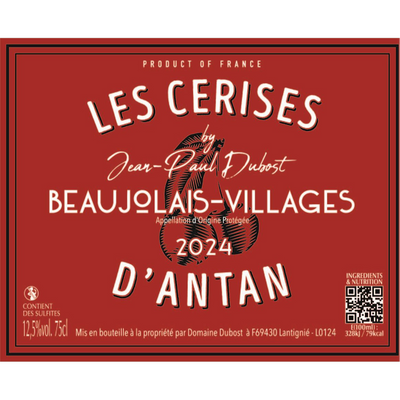 Domaine Dubost, Beaujolais-Villages 'Les Cerises d'Antan' 2024