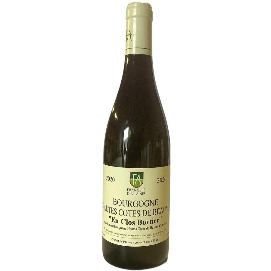 François d'Allaines, Bourgogne Hautes Côtes de Beaune En Clos Bortier 2020