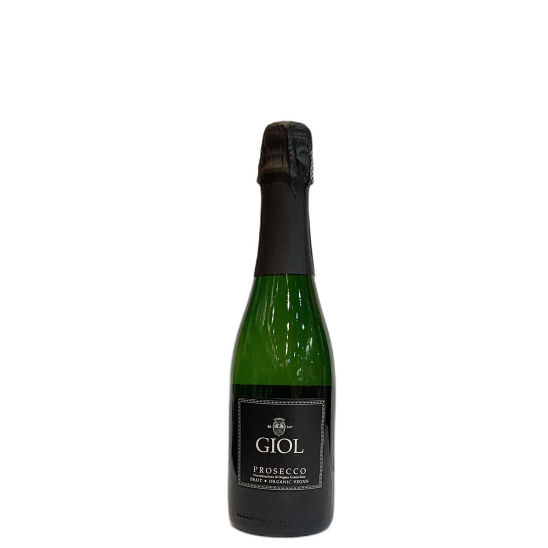 Giol, Prosecco spumante Brut Black Label 375 ml half bottle NV