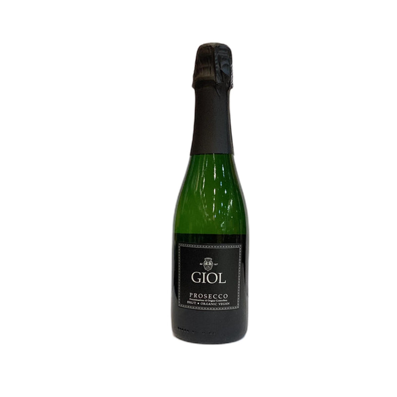 Giol, Prosecco spumante Brut Black Label 375 ml half bottle NV
