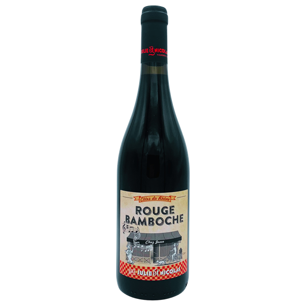 Julie & Nicolas, Côtes du Rhône Rouge Bamboche 2021-Bubble Brothers