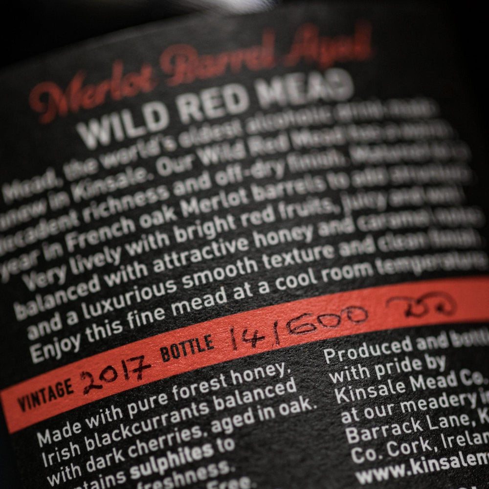 Kinsale Mead Co., Wild Red Mead - Merlot Barrel Aged NV