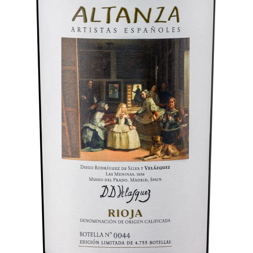 Lealtanza, Spanish Artists Collection Rioja Reserva 3-bottle gift set (Velázquez) 2011