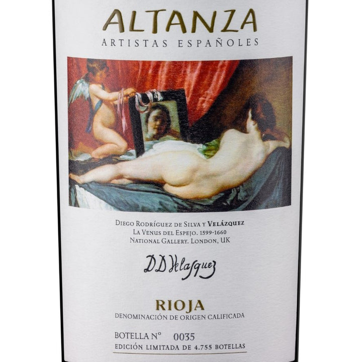 Lealtanza, Spanish Artists Collection Rioja Reserva 3-bottle gift set (Velázquez) 2011