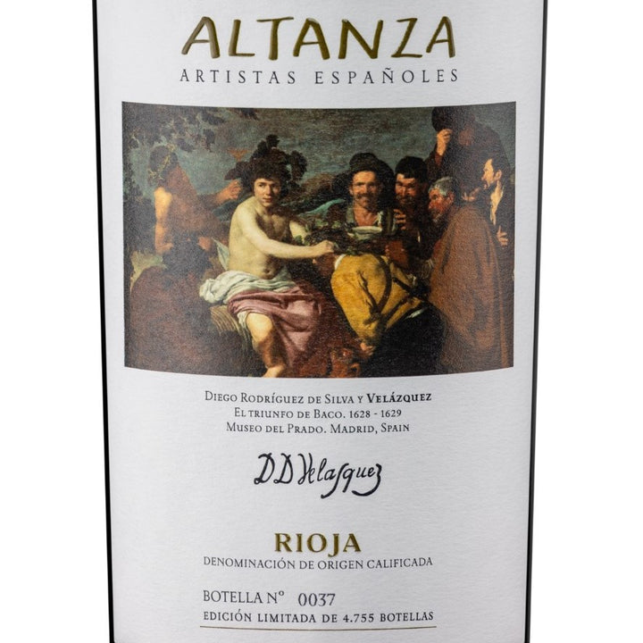 Lealtanza, Spanish Artists Collection Rioja Reserva 3-bottle gift set (Velázquez) 2011