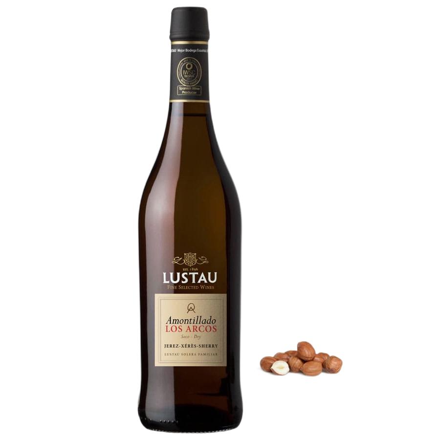 Lustau, Los Arcos Dry Amontillado sherry 375 ml half bottle NV
