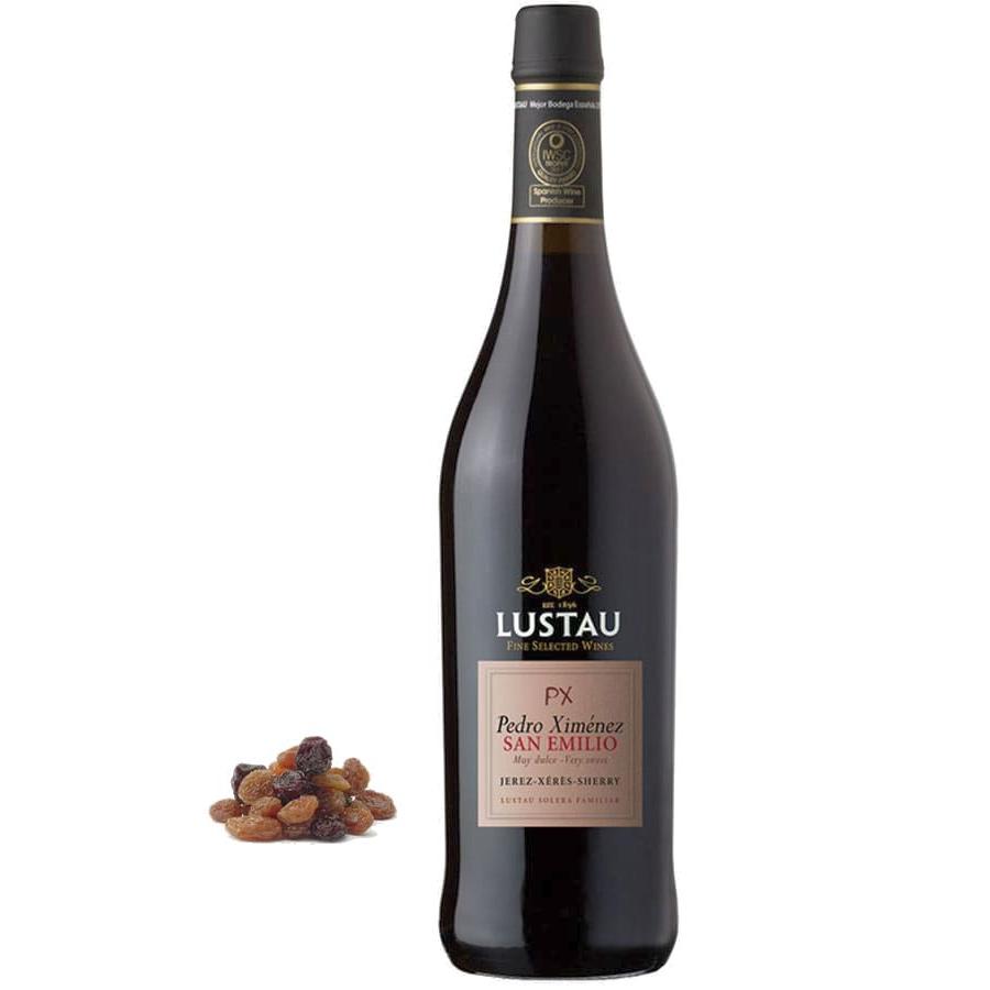 Lustau, San Emilio Pedro Ximénez sweet sherry 375 ml half bottle NV