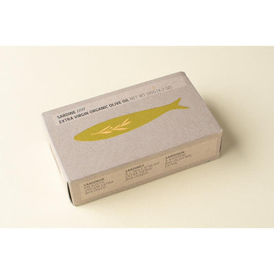 Maria Organic, sardines in extra virgin olive oil 120g