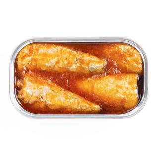 Maria Organic, Sardines in organic tomato sauce and extra virgin olive oil 120g