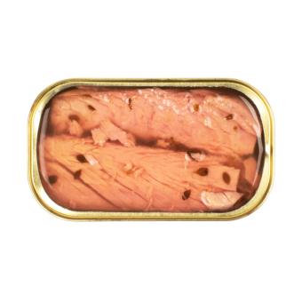 Maria Organic, Tuna in light brine and organic thyme-lemon 120g