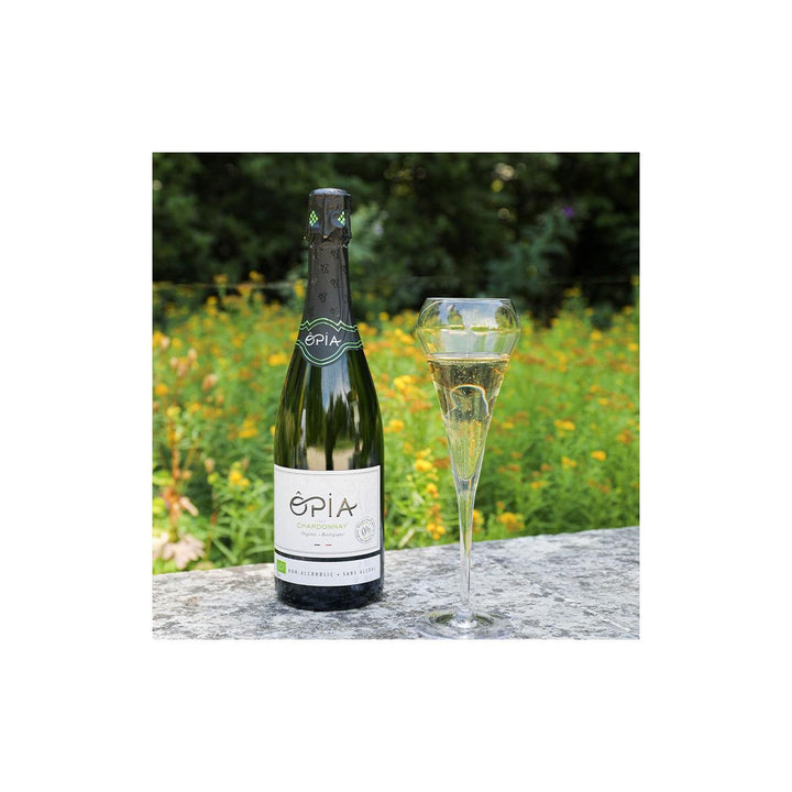 Ôpia Chardonnay sparkling alcohol-free wine