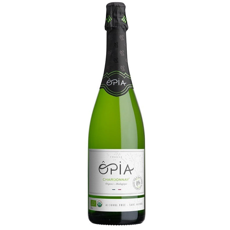 Ôpia Chardonnay sparkling alcohol-free wine