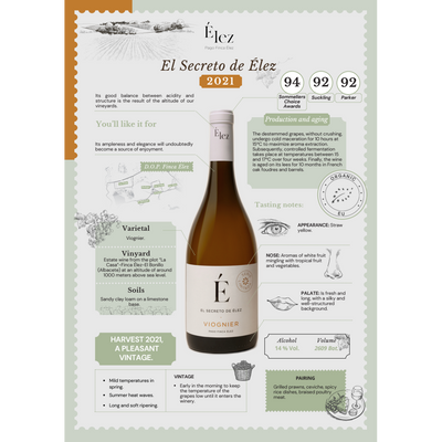 Pago Finca Elez, Viognier El Secreto 2021-Pago Finca Élez-Bubble Brothers