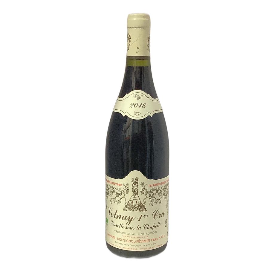 Rossignol-Février, Volnay 1er cru Carelle Sous Chapelle 2018