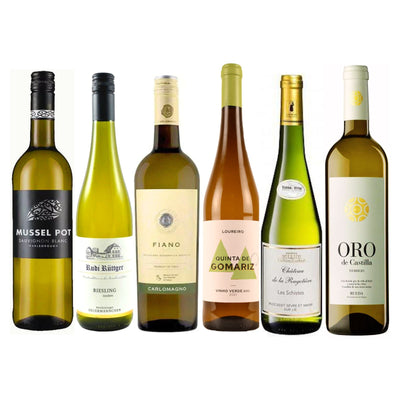 mixed case of white wines