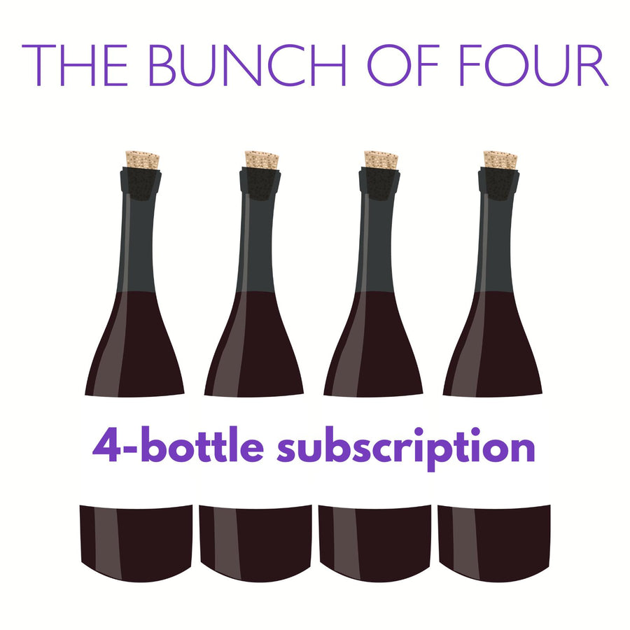 The Bunch of Four - wine subscription