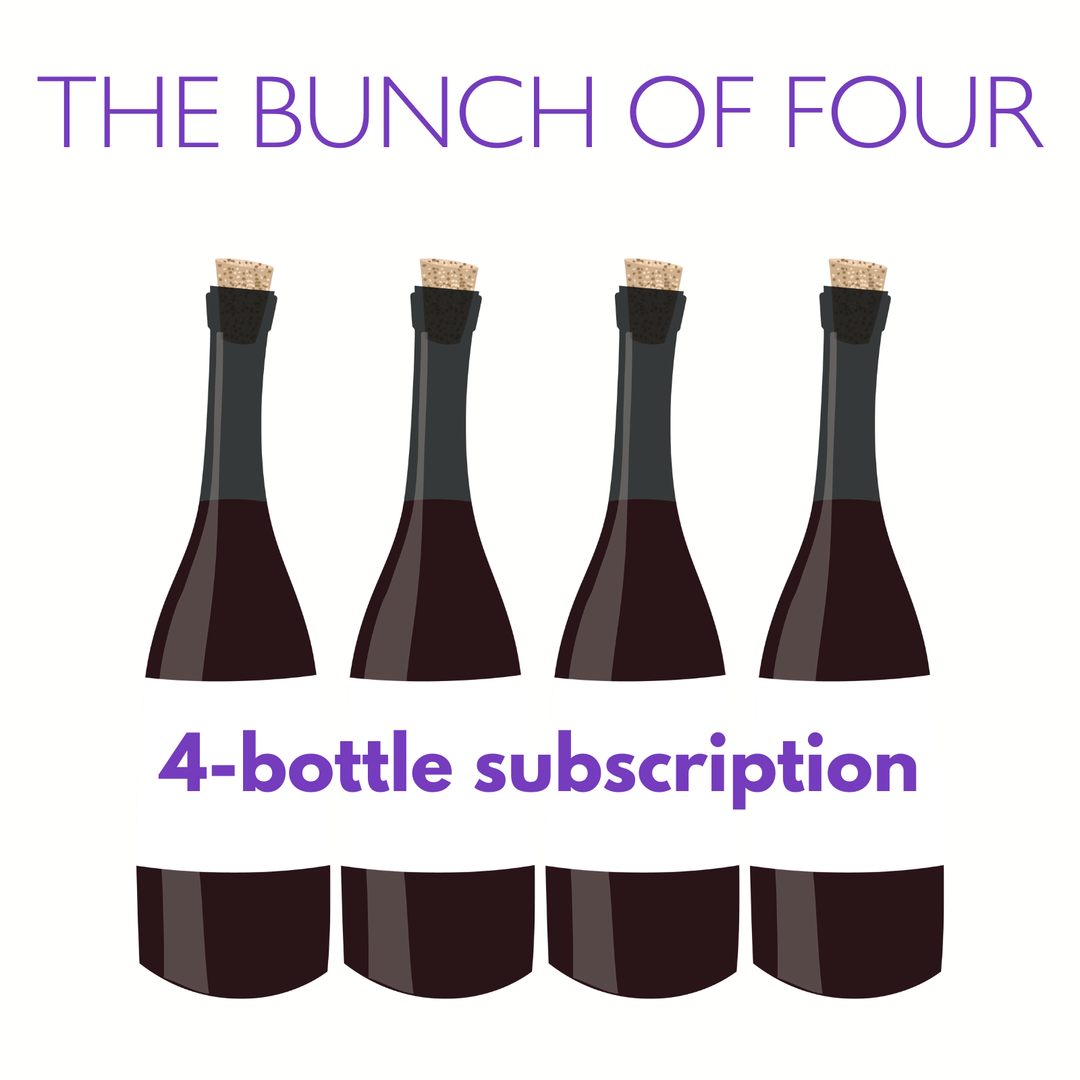 The Bunch of Four - wine subscription
