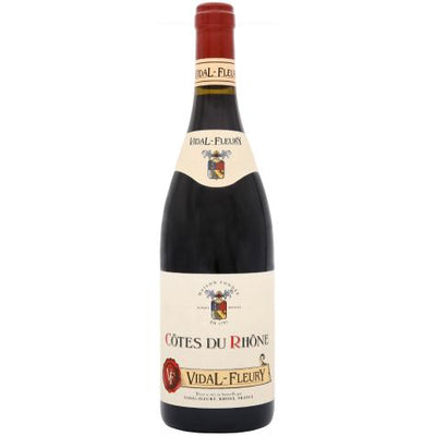 Vidal-Fleury, Côtes du Rhône rouge 375 ml half bottle 2021