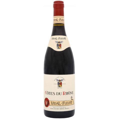 Vidal-Fleury, Côtes du Rhône rouge 375 ml half bottle 2021