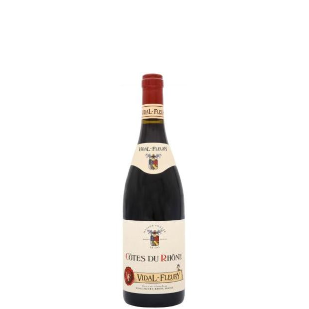 Vidal-Fleury, Côtes du Rhône rouge 375 ml half bottle 2022