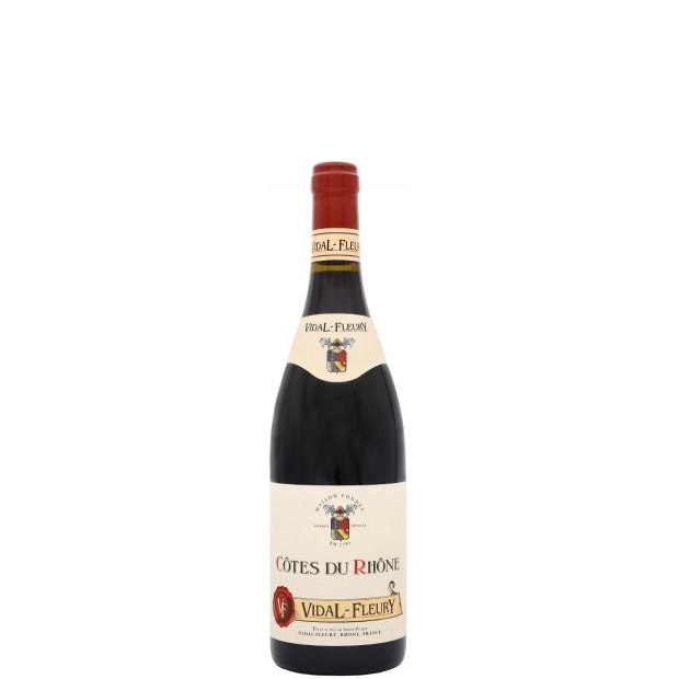 Vidal-Fleury, Côtes du Rhône rouge 375 ml half bottle 2021