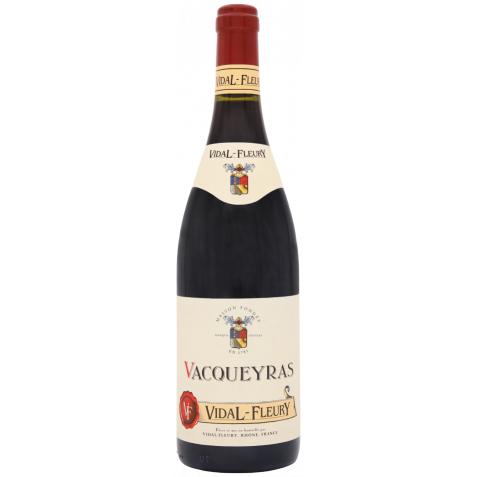Vidal-Fleury, Vacqueyras rouge 375 ml half bottle 2022