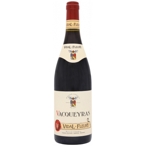 Vidal-Fleury, Vacqueyras rouge 375 ml half bottle 2022