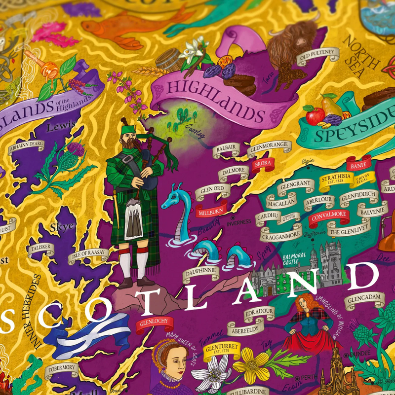 Whisky Puzzle - Scotland