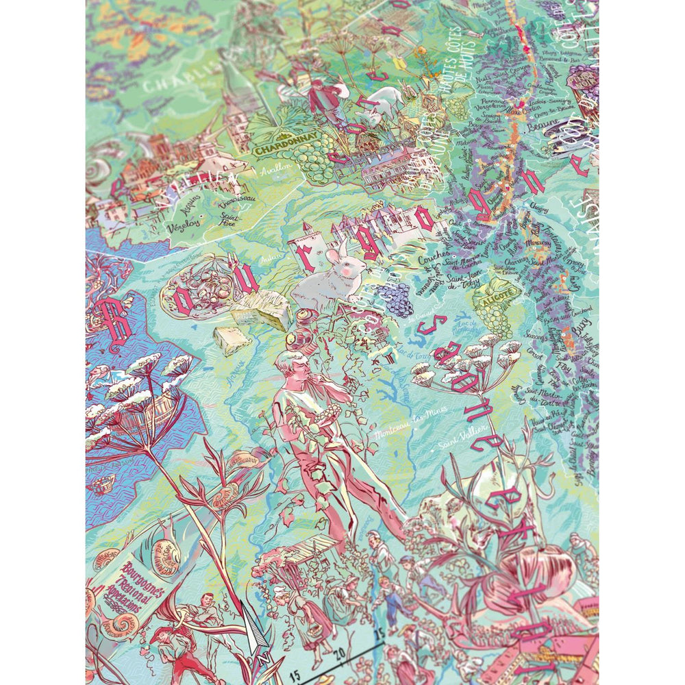Wine Puzzle - Bourgogne
