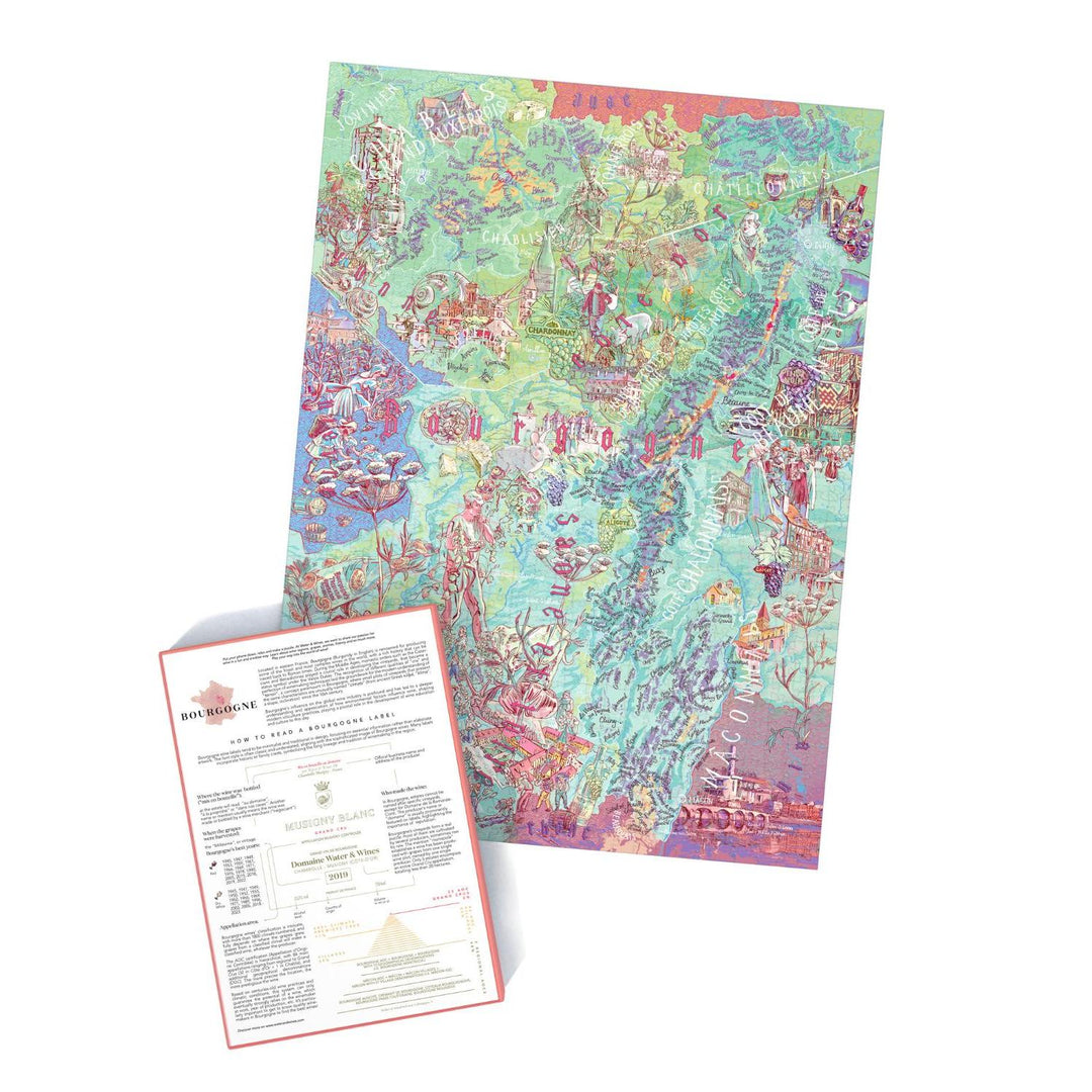 Wine Puzzle - Bourgogne